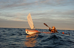 Flat Earth Kayak Sails