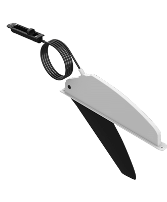 Kajak Sport Skeg System Pro Type 3 with Flange (Wire Version)